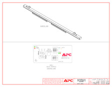 APC AP7893 Rack PDU, Metered, Zero U, 5.7kW,120 208V, 21 5-20 6 L6-20; 10' Cord
