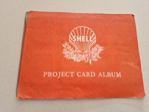 1960s Shell Oil Project Card Album Missing 5 Cards. - Picture 1 of 9