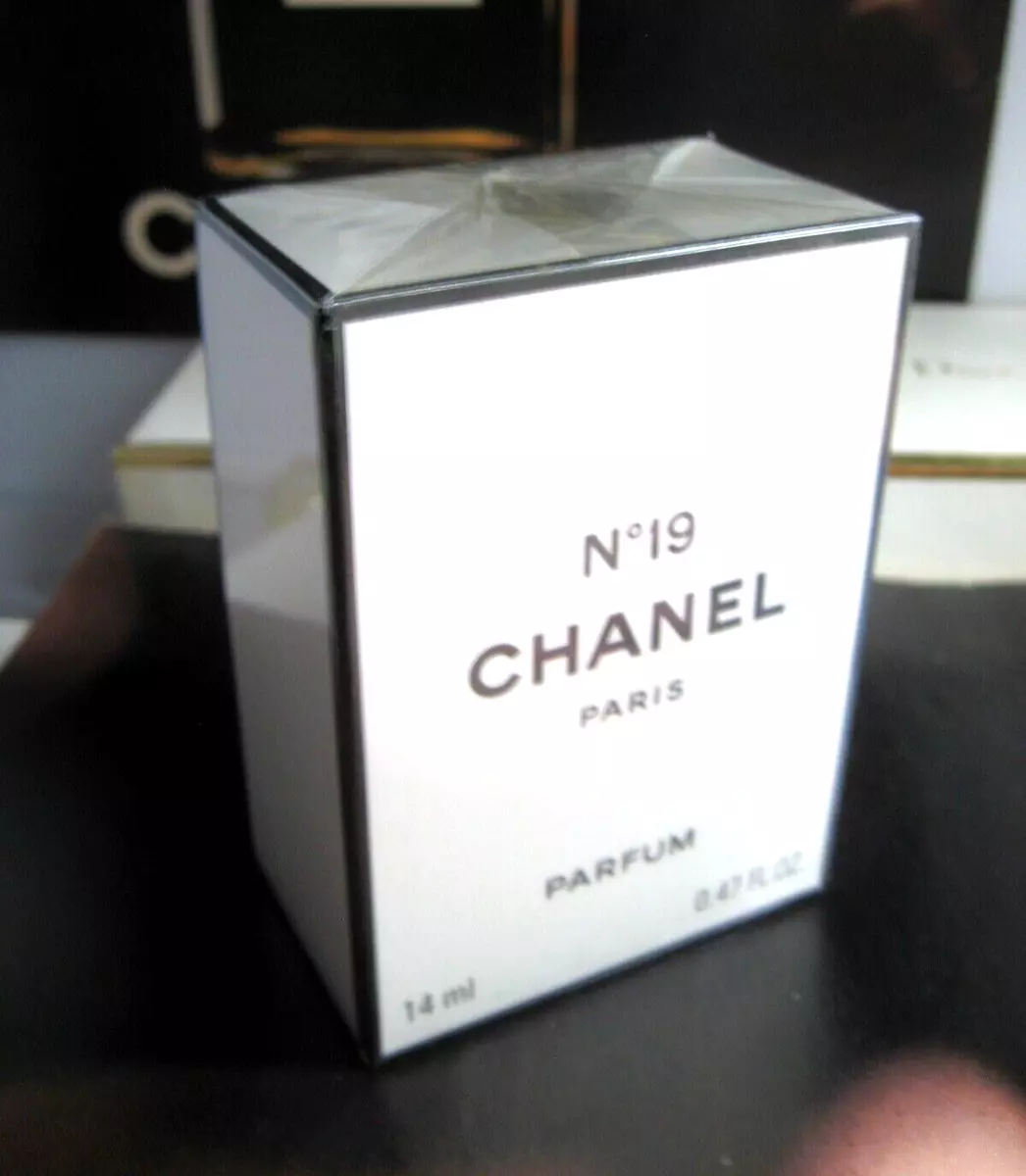 🎁early1990s Vintage NewSealed 0.47 oz *PARFUM Chanel No 19 pure perfume  Extrait