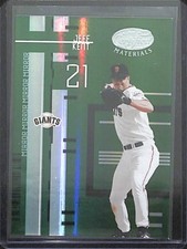 2005 Leaf Certified Materials Emerald #180 Jeff Kent No 4 of 5