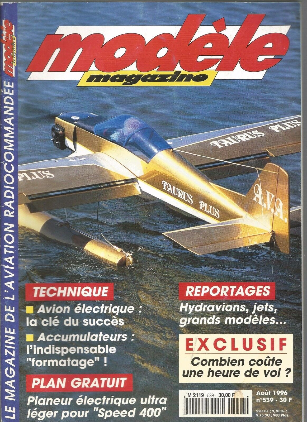 MODELE MAG N°539 PLAN : LE SIROCCO / COURANT PULSE ET FORMATAGE POUR ACCUS