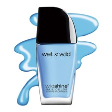 wet n wild Wild Shine Nail Polish, Light Blue...