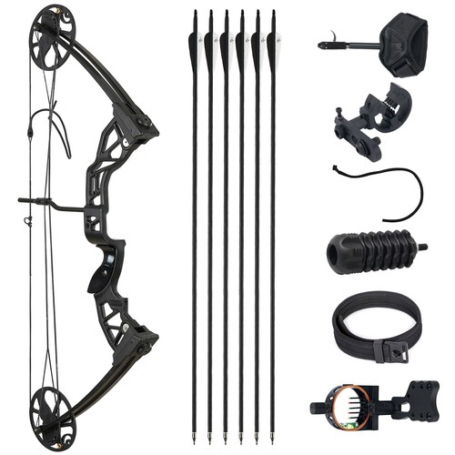 Archery Compound Bow Package,Hunting Shooting Practice Archery Hunting 20-70 Lbs