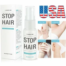 100% Natural Permanent Hair Removal Spray Stop Hair Growth Inhibitor Remover