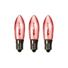 x3 RED E10 Small Candle 23V 3W Christmas Bridge Arch Replacement Light Bulbs ...