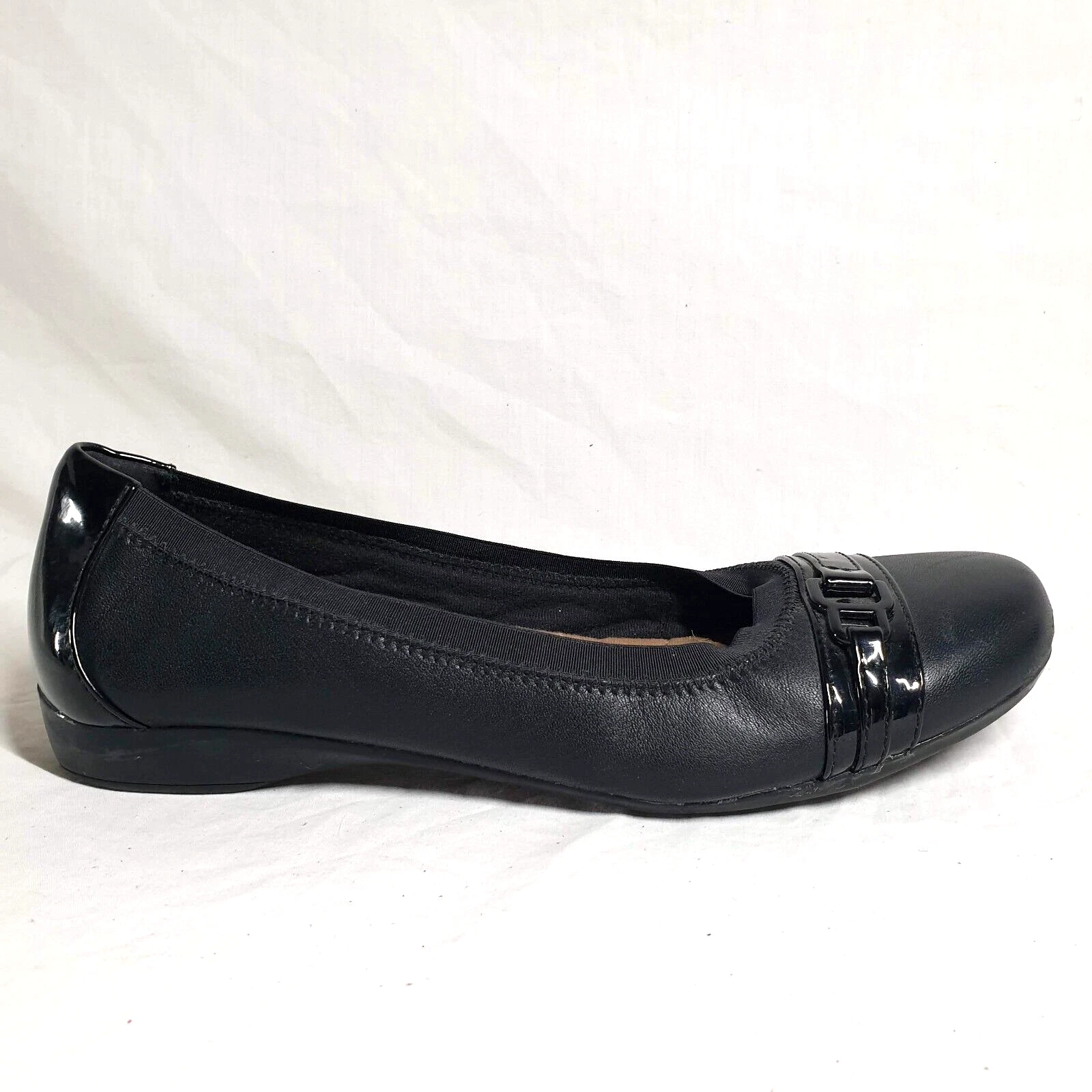 Ballerine Clarks nere in pelle taglia 5