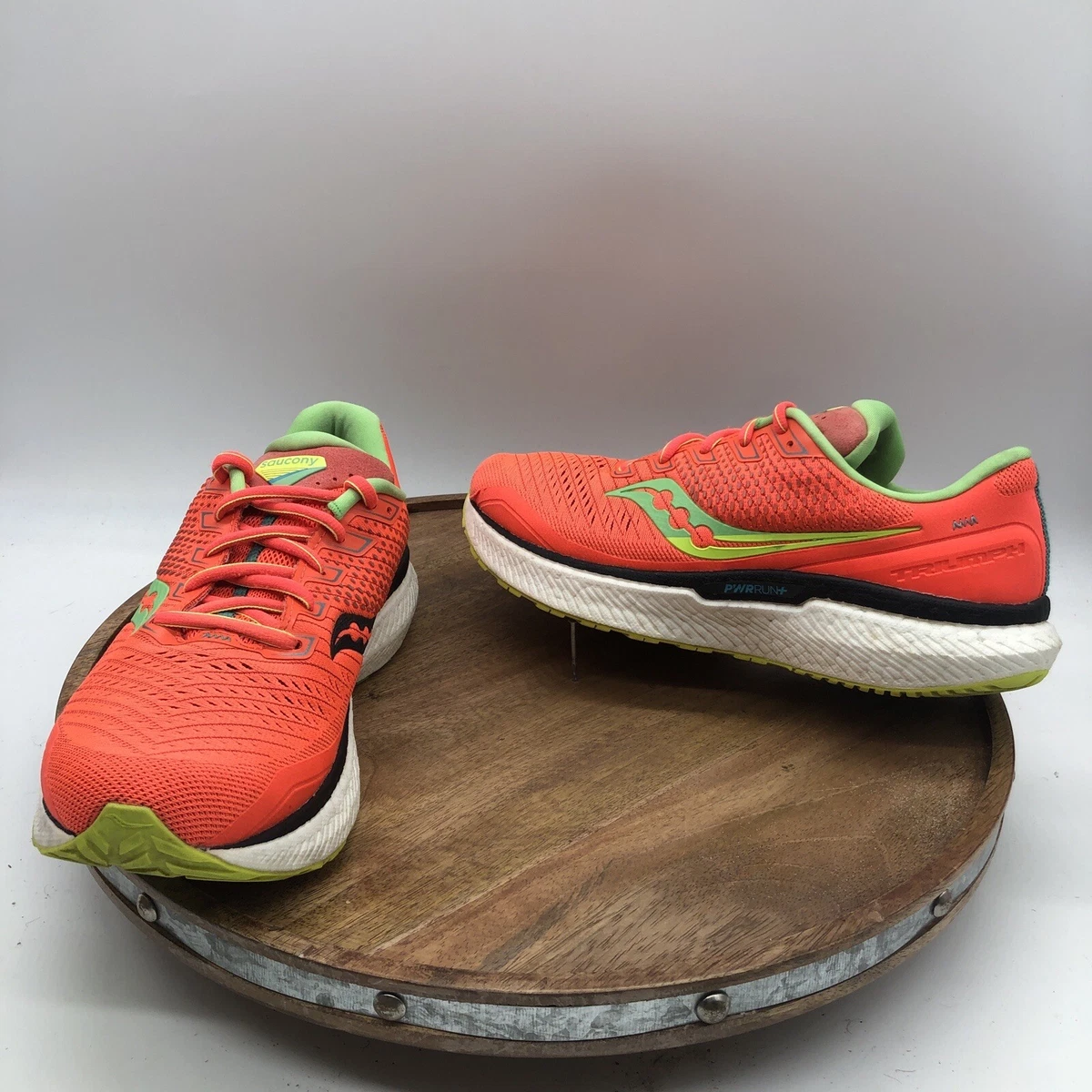 Saucony Mens Triumph 18 S20595 10 Bright Orange Running Shoes