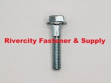 M6-1.0x35 Flange Bolts 6mm x 1.0 x 35mm Grade 10.9 Steel Screws M6x1.0 x 35 PT