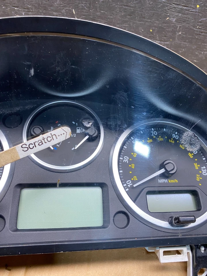 2007 Land Rover Range Rover Sport Speedometer Cluster Gauge M1722 DG Oem - Image 3 of 4