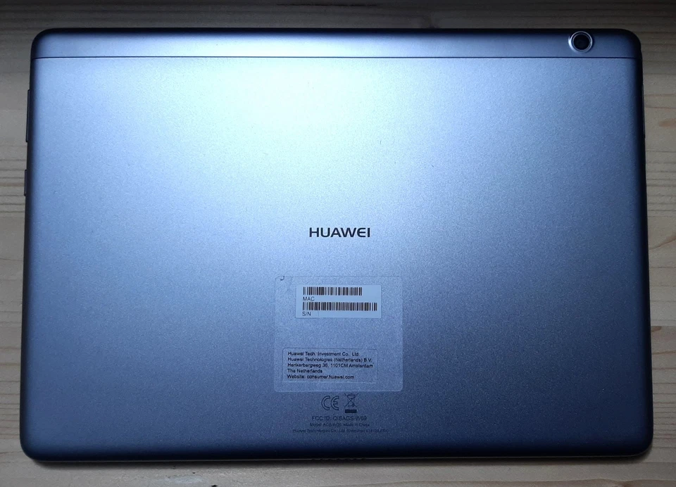 Tablet HUAWEI MediaPad T3 10, Grigio, 16GB, 2GB RAM, Wi-Fi + Cavo Micro-USB - Immagine 4 di 4