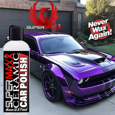 CERAMIC CAR COATING ''CAR WAX POLISH'' TRICURE TECHNOLOGY ''PAINT PROTECTION GLOSS''