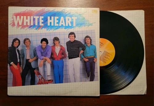 WHITE HEART Self Titled Vinyl Lp 1982 US 1st Press Myrrh Label SB-6735 Stereo