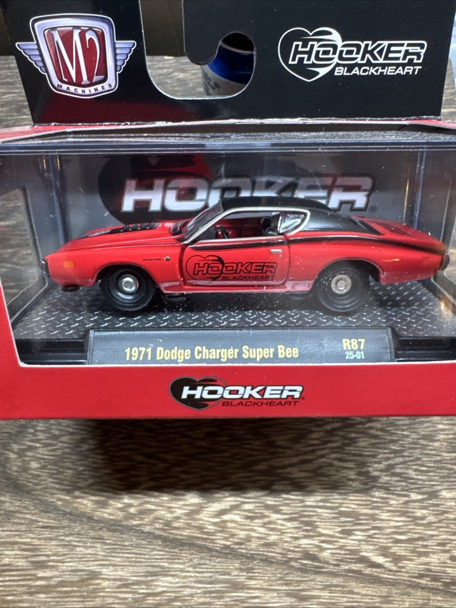 M2 Machines Hooker Blackheart 1971 Dodge Charger Super Bee