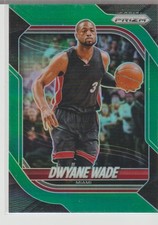 Dwyane Wade 2025-26 Panini Prizm #92 Green Prizm Miami – Ships Free!