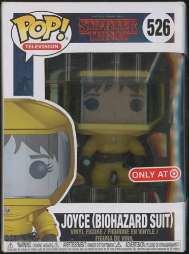 Funko Pop! TV Stranger Things JOYCE (BIOHAZARD SUIT) #526 Target Exclusive BW1