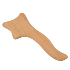 Gua Sha Board Men Women Wooden Ergonomic Muscle Relaxation Lymphatic Drainag OMO