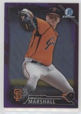 2016 Bowman Chrome Prospects Purple Refractor 87/250 Mac Marshall #BCP205 1x8