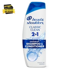Anti-Dandruff Shampoo and Conditioner, Classic Clean 2-In-1, 1% Pyrithione Zinc,