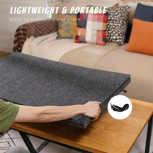 1000pcs Jigsaw Puzzle Board with 6 Drawers Large Felt Table Portable Storage AU - image 3 of 4