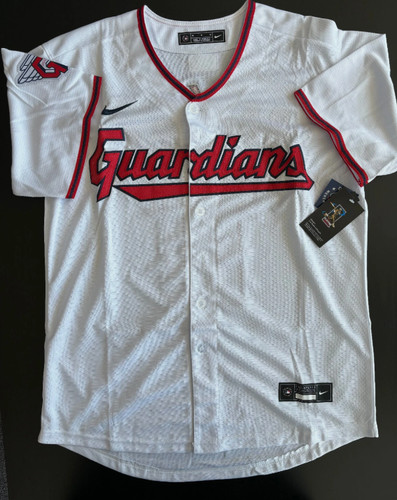 Jose Ramirez #11 Men's Cleveland Guardians White Jersey  NWT S-2XL