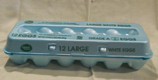 Lot Of 15 12 count Blue Foam Egg Cartons - Used  