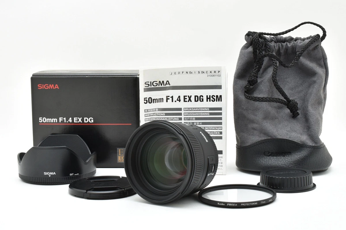 Sigma f/1.4 Lenses 50mm Focal for sale | eBay