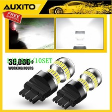 3157 3156 Led Reverse Backup Light Bulbs 2800lm Super Bright 6000k White 210x
