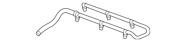 Manguera de entrada colector de refrigeración de batería de alto voltaje genuina GM 23205268 CANTIDAD 1 Foto 3 de 4