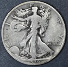 1936 50C WALKING LIBERTY SILVER HALF DOLLAR KM# 142 Circulated A6332