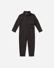 Rylee + Cru Black Coverall Jumpsuit Onepiece Kids Size 10-12 Years