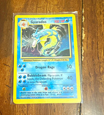 Wizards of the Coast Pokemon TCG Gyarados Base Set Unlimited Holo Rare 6/102