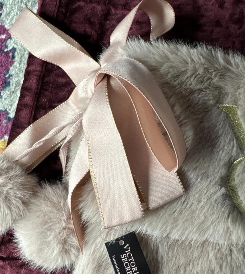 Medias de Navidad de piel sintética Victoria's Secret nuevas con etiquetas Foto 3 de 4