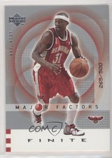 2002-03 Upper Deck Finite Major Factors 265/500 Jason Terry #120 1j6