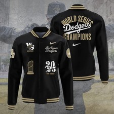 Varsity Dodger World Series 2025 Jacket - Championship Commemorative Apparel