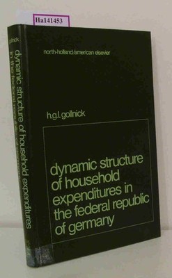Dynamic Structure of Household Expenditures in the Federal Republic of Germany. 