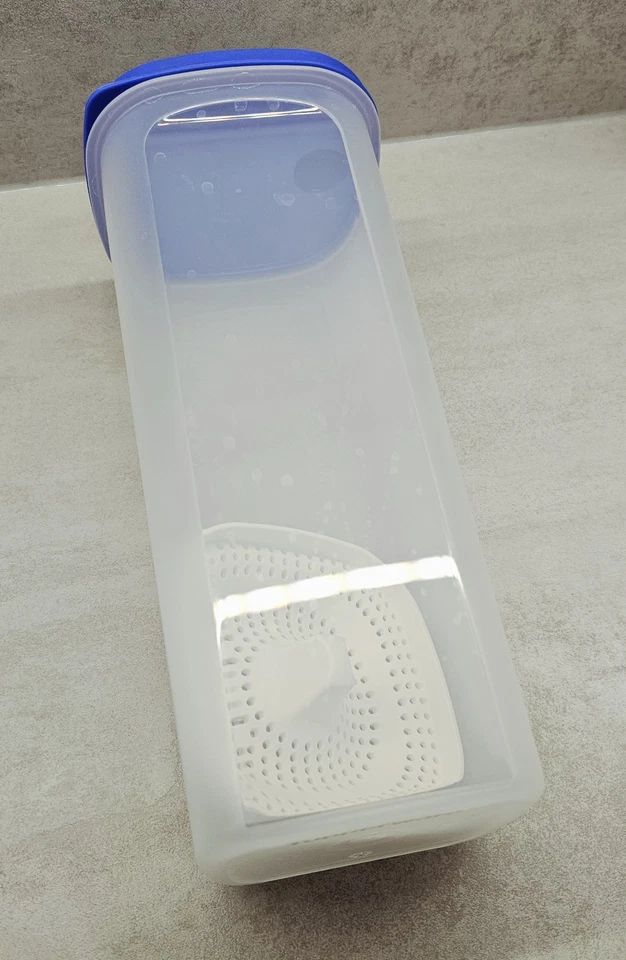 Tupperware Erfrischer 2L Blau Mit Sieb / Pitcher / Kanne - Bild 2 von 4