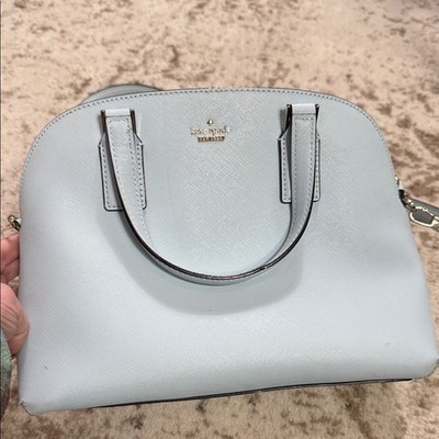 Kate Spade Dreaming in Baby Blue Bag-Classic Kate Spade Satchel in Sky Blue  