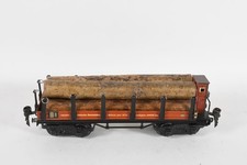 Q14G30- Märklin Modelleisenbahn Langholz Wagen Spur 0 Metall