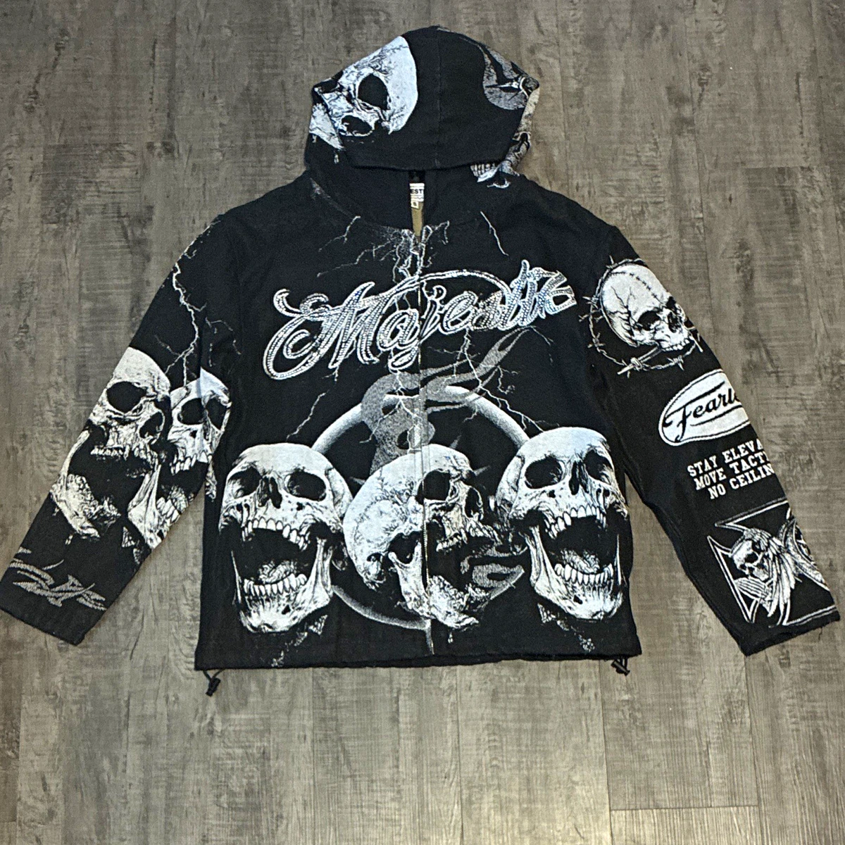 skull jacket products for sale | eBay