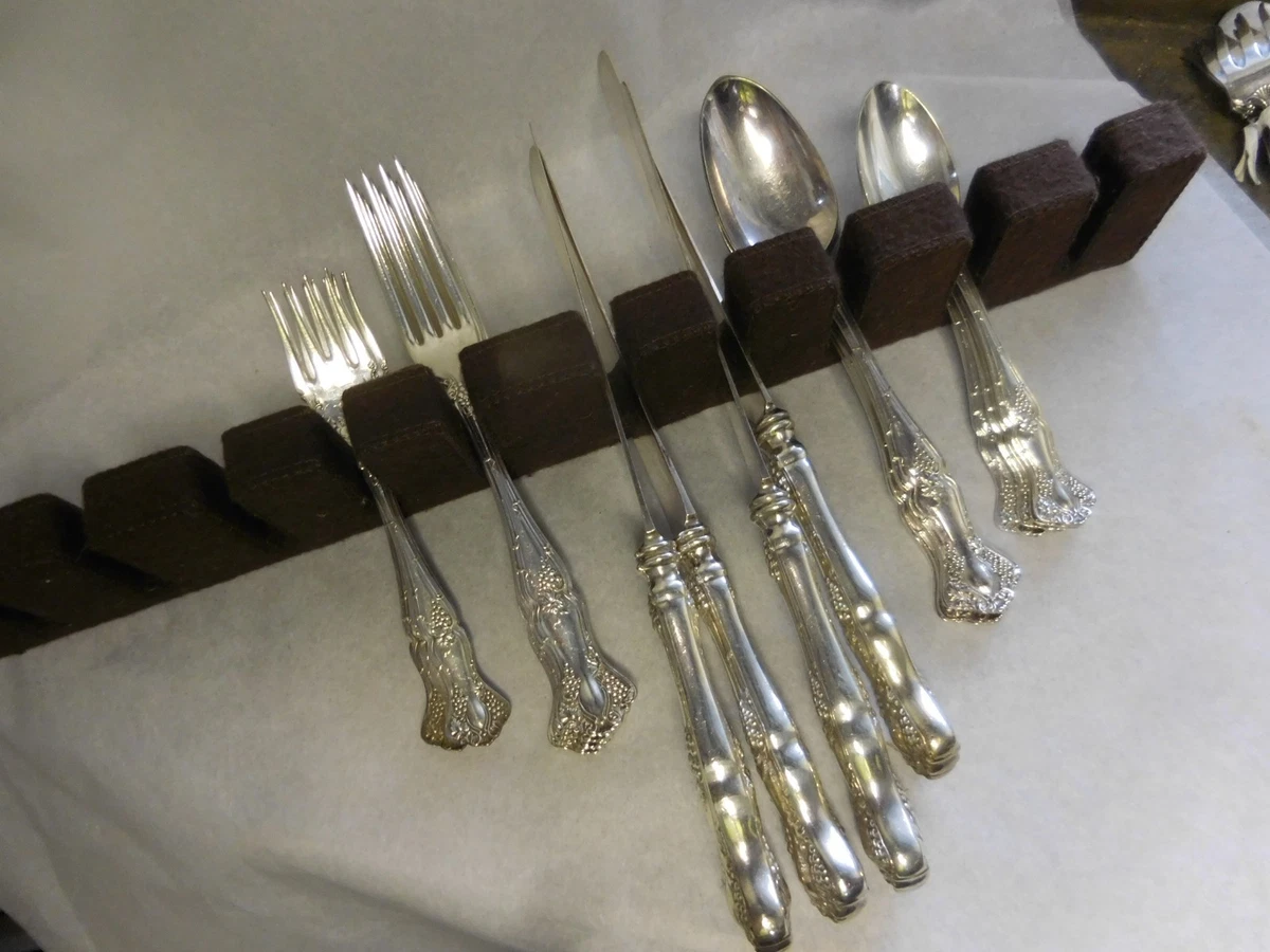 1847 Rogers Bros Place Setting Antique US Silver-Plated Flatware