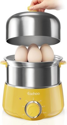 Hard Boiled Egg Cooker - CACHOO 14-Egg Rapid Stainless Steel Egg Boiler
