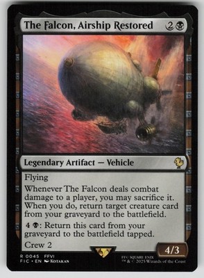 The Falcon, Airship Restored Normal R Commander: FINAL FANTASY 45 NM