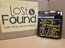 UNBRANDED LOT OF 12 MUMMY ARMY FIGURES 54mm CREAM SP MINT NIP SEALED