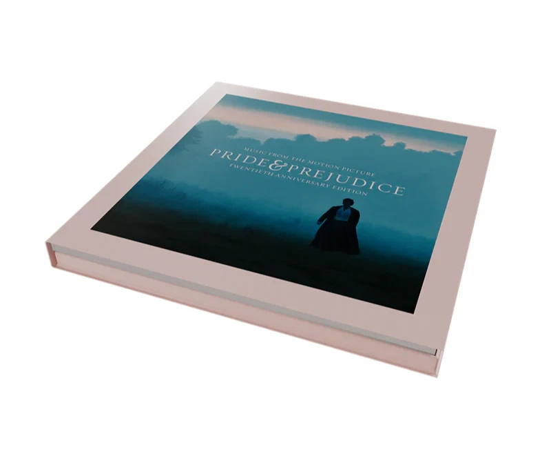 *New/Sealed* PRIDE & PREJUDICE Soundtrack Vinyl LP *FAN BOX SET* Blue-Pink Swirl - Image 4 of 4