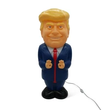 Goofballs Giant President Trump Light Up Blow Mold Lamp -New For 2025