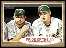 2011 Topps Heritage Pride of the A's #127