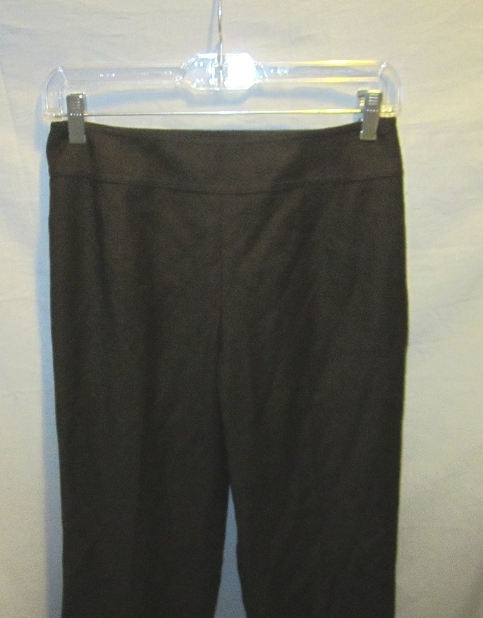 TALBOTS PETITES DARK BROWN ALL YEAR WOOL LINED DRESS PANTS SZ 4P NWOTS 139 RET eBay