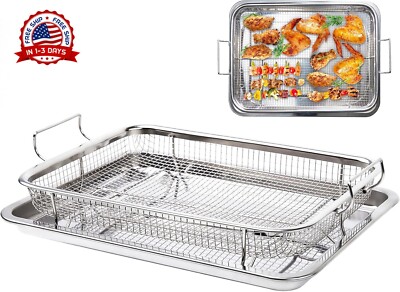 Juego De Cesta Y Bandeja Para Crujientes Cesta Para Verduras Para Freir Al Aire
