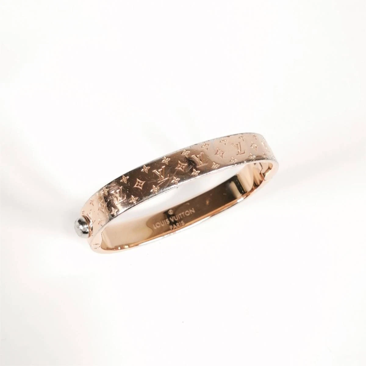 Louis Vuitton, Nanogram cuff bracelet. Marked Louis Vuitton