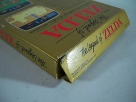 K24i00072 LEGEND OF ZELDA CON SCATOLA E MANUALE NO MAPPA 1987 NES NINTENDO ORIGINALE